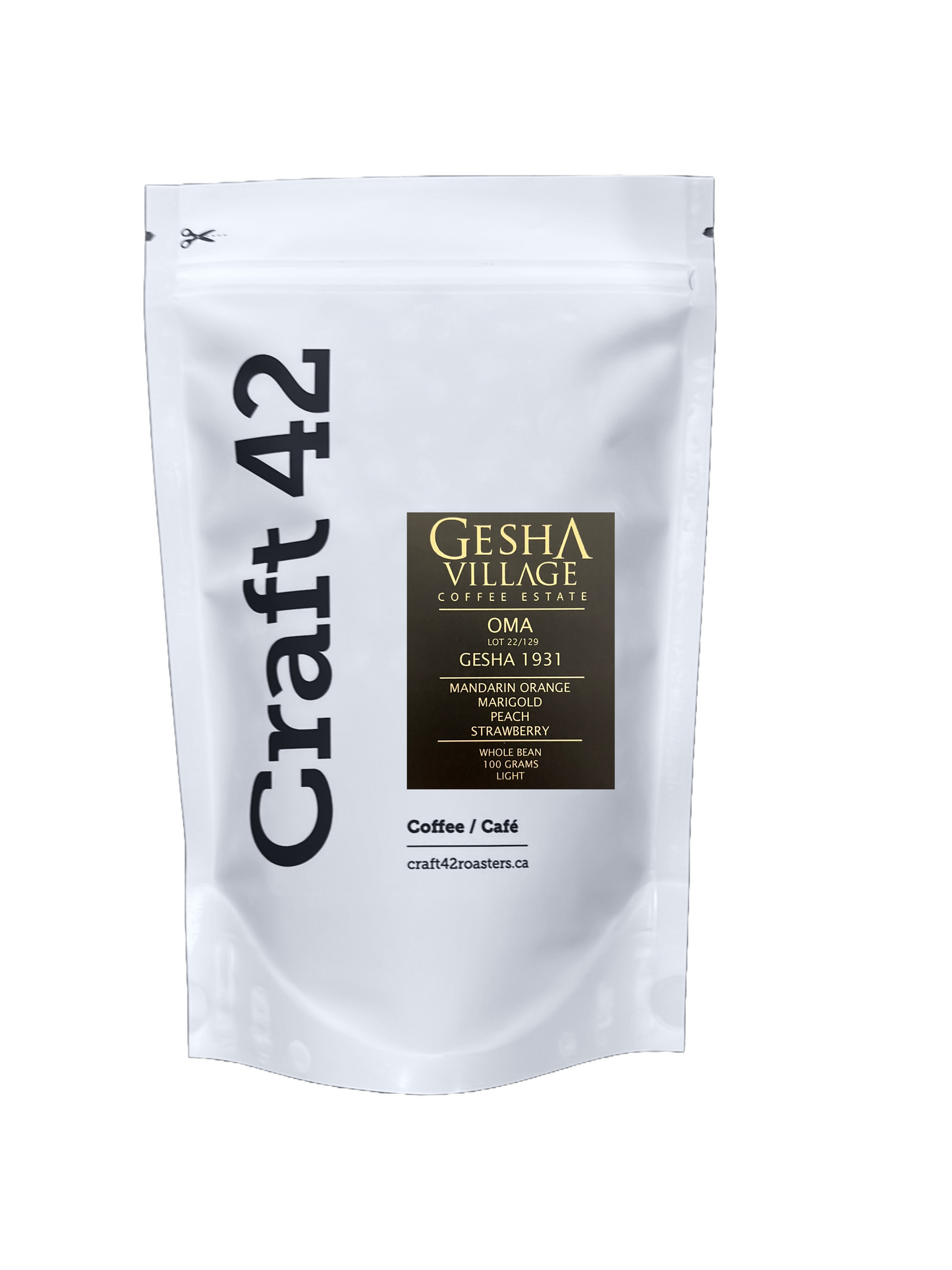 Oma - Natural - Gesha Village Estates Ethiopia - Light - 100 Gram Bag