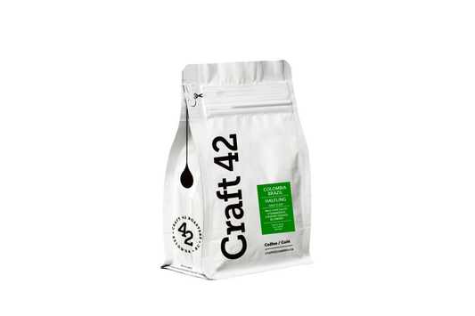 Halfling - Half Caff - EA Decaf - Washed Thermal Shock Double Anaerobic/ Pulped Natural- Colombia/Brazil - Medium