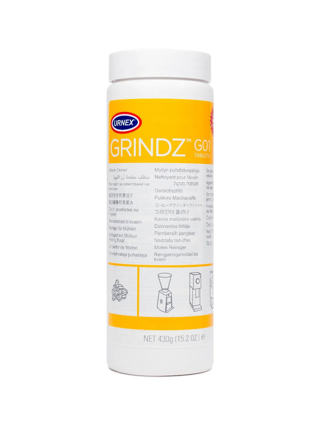 URNEX Grindz Grinder Cleaner (430g/15.2oz)
