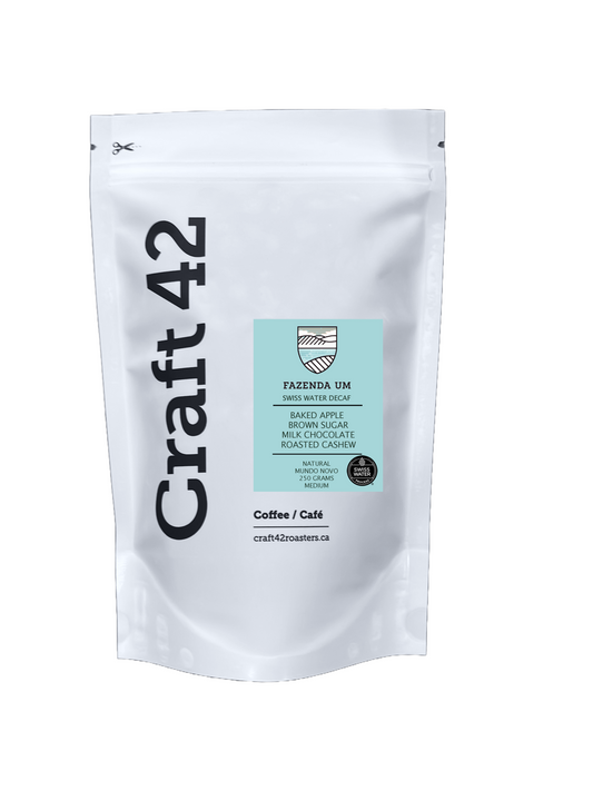 Fazenda Um - Swiss Water Decaf - Natural - Brazil - Medium