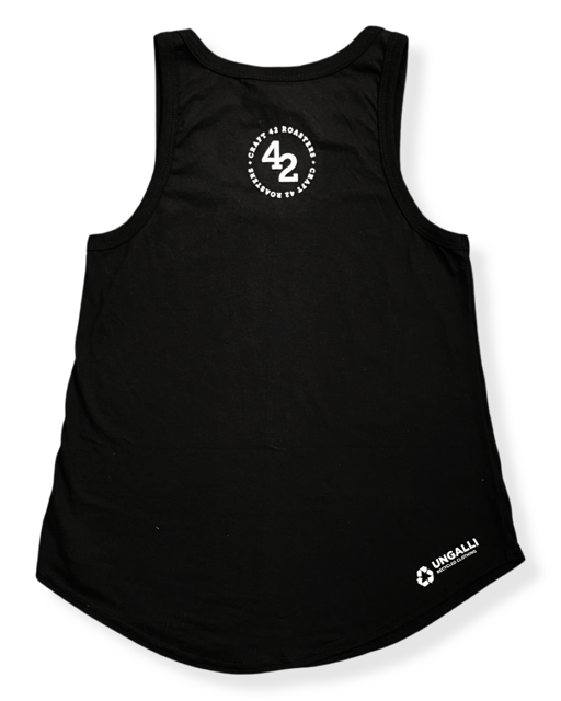 Recycled Womans Tank - Black