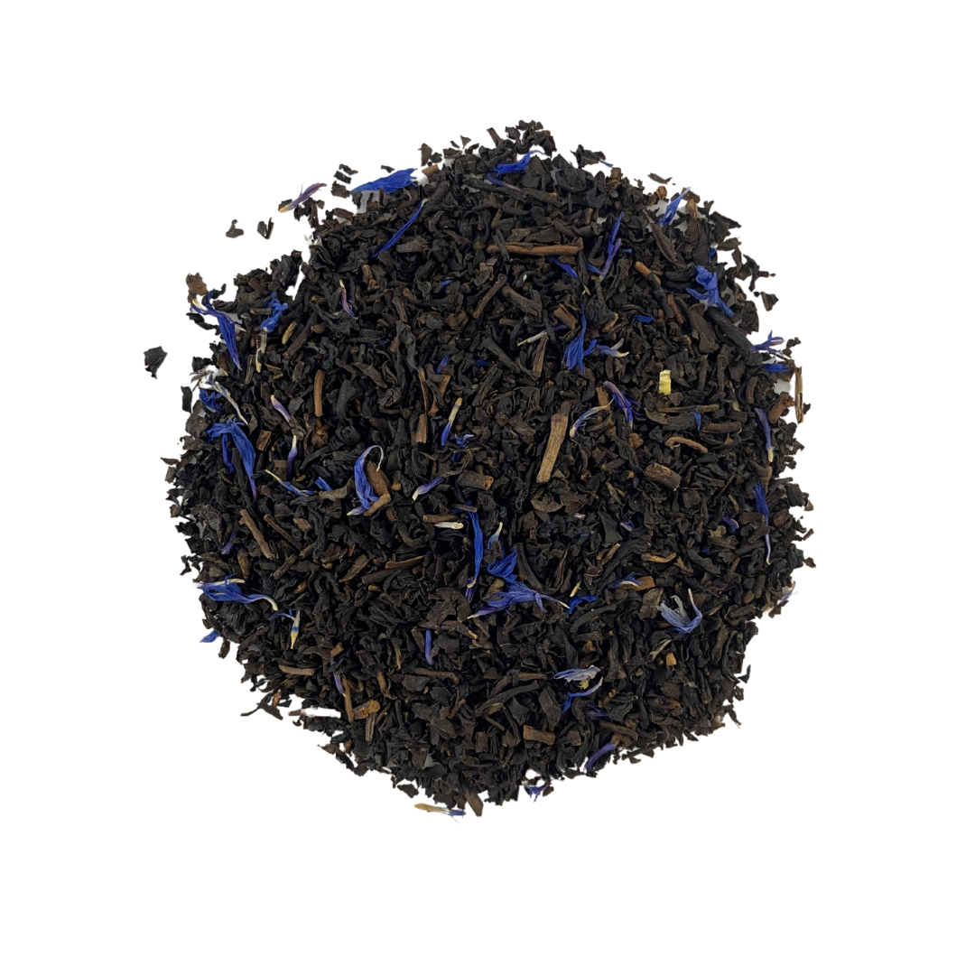 image of loose leaf decaf earl grey tea