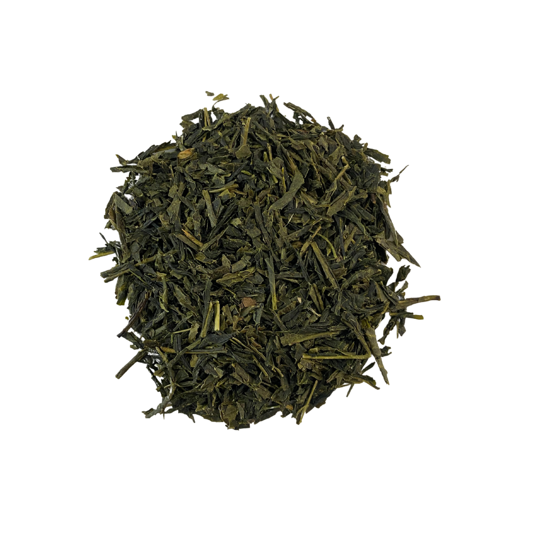 image of loose leaf sencha green tea