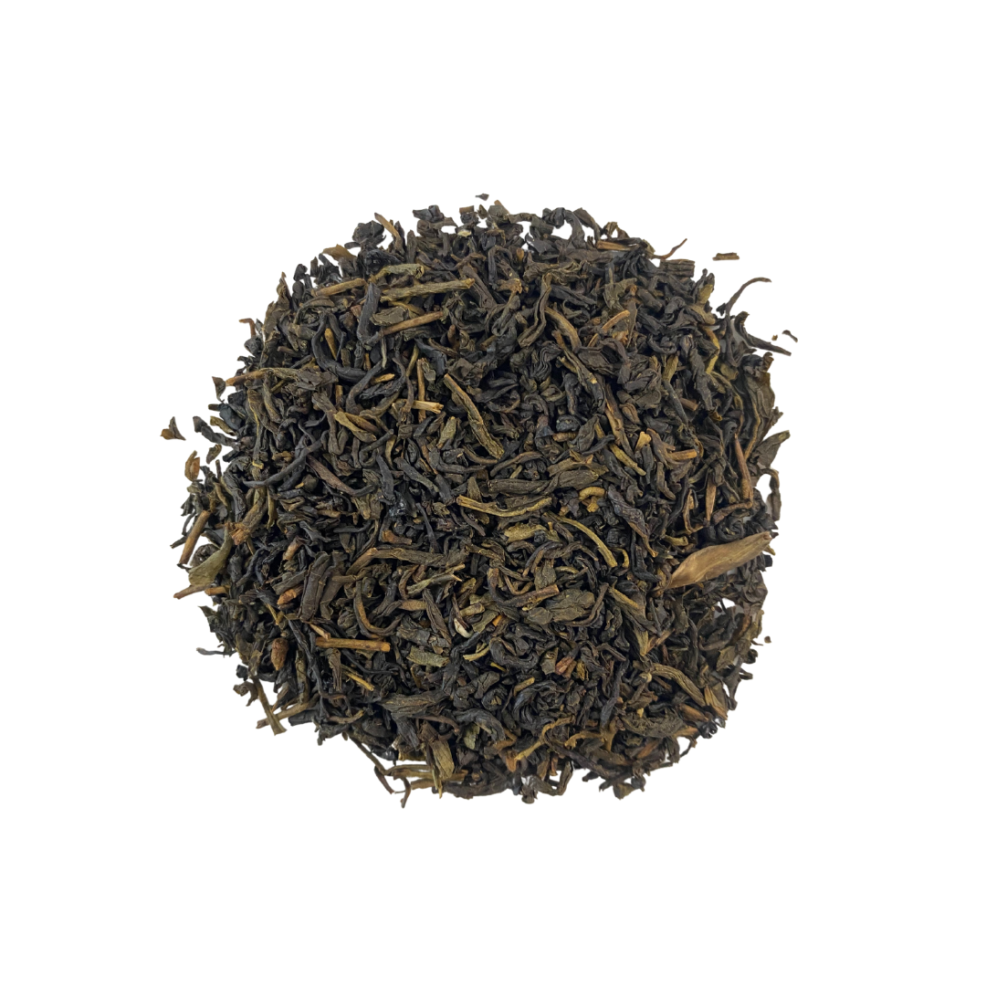 image of loose leaf decaf green tea